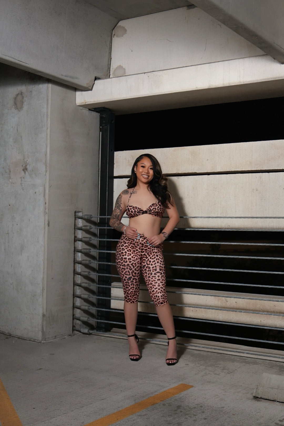 sexy cheetah set
